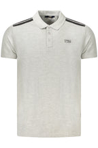 CAVALLI CLASS POLO KURZARM HERREN GRAU
