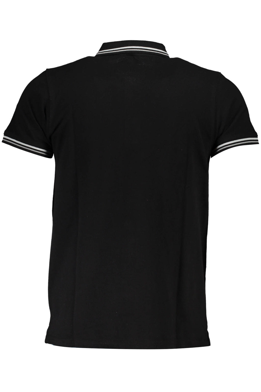 CAVALLI CLASS POLO KURZARM HERREN SCHWARZ