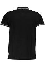 CAVALLI CLASS POLO KURZARM HERREN SCHWARZ