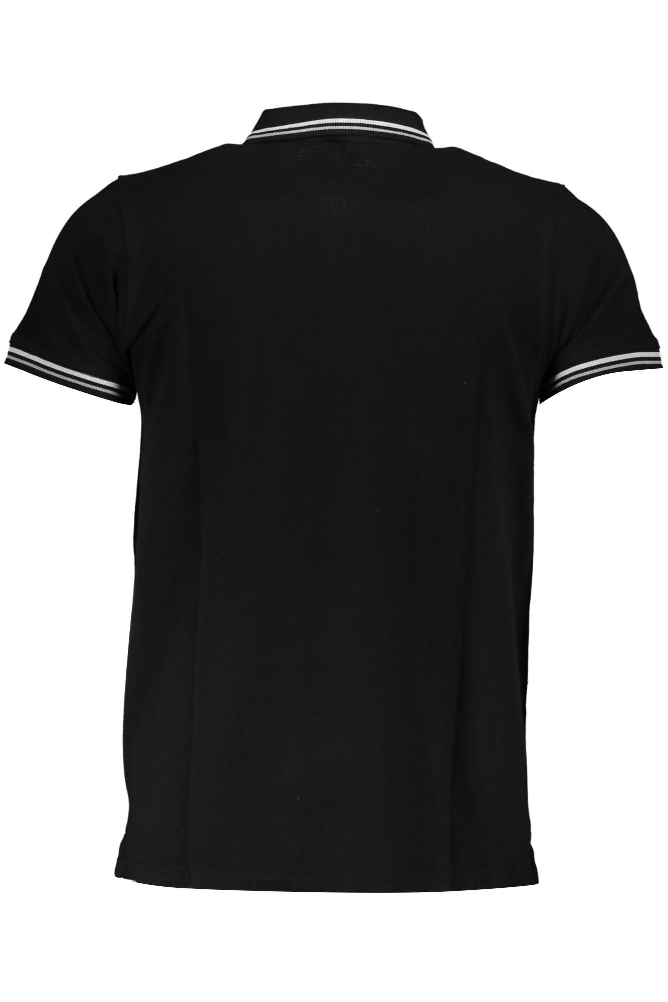 CAVALLI CLASS POLO KURZARM HERREN SCHWARZ