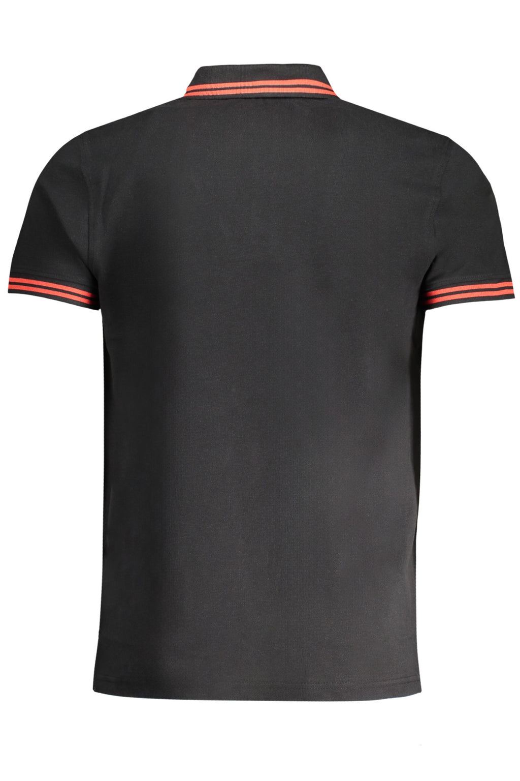 CAVALLI CLASS HERREN-KURZÄRMELIGES POLOSHIRT SCHWARZ