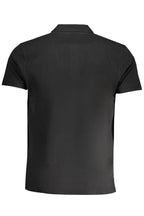 CAVALLI CLASS HERREN-KURZÄRMELIGES POLOSHIRT SCHWARZ