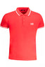CAVALLI CLASS HERREN-KURZÄRMELIGES POLOSHIRT ROT