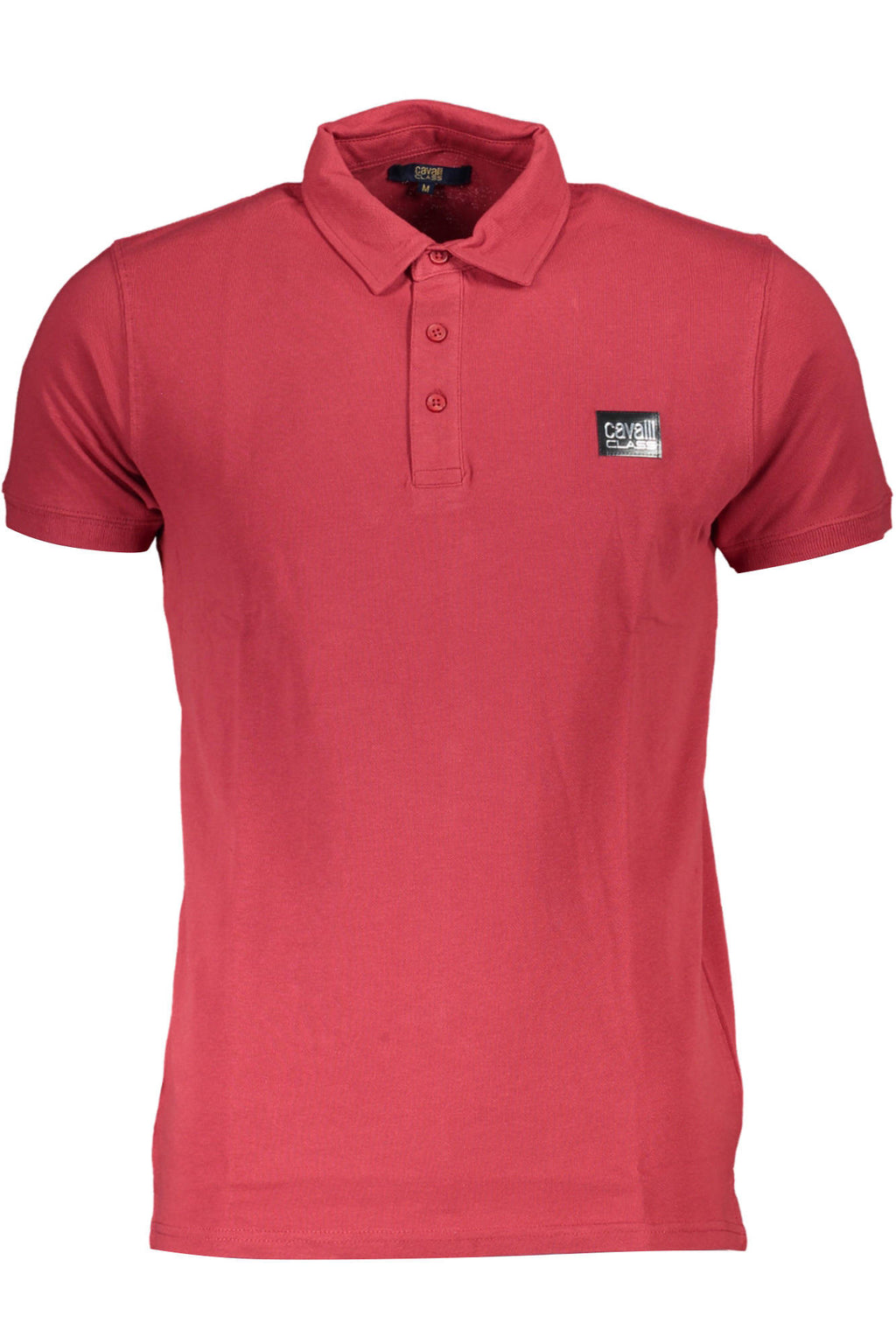 CAVALLI CLASS POLO KURZARM HERREN ROT