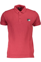 CAVALLI CLASS POLO KURZARM HERREN ROT