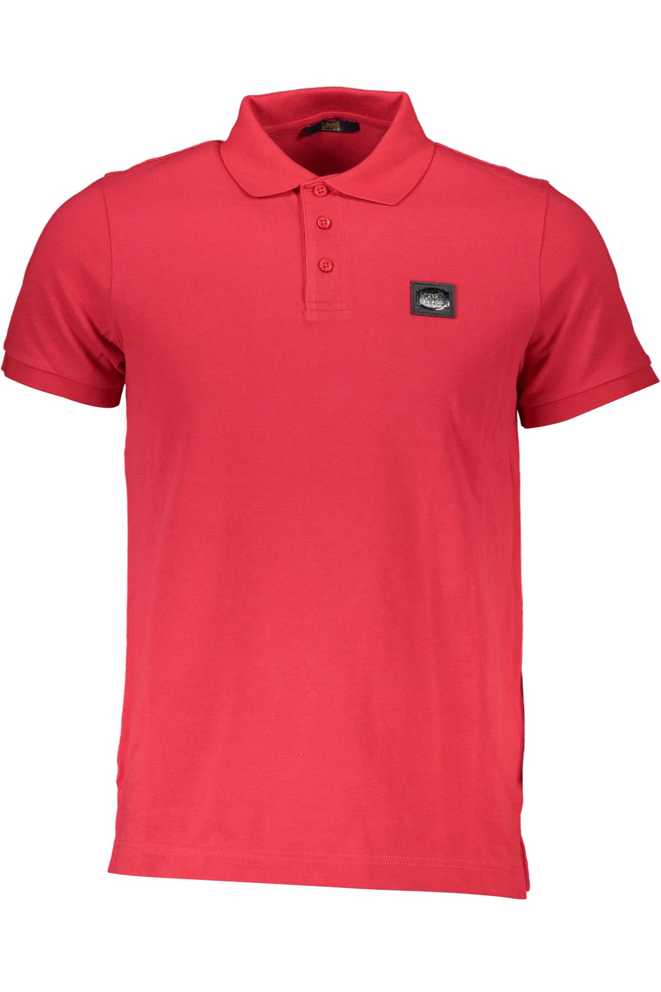 CAVALLI CLASS POLO KURZARM HERREN ROT