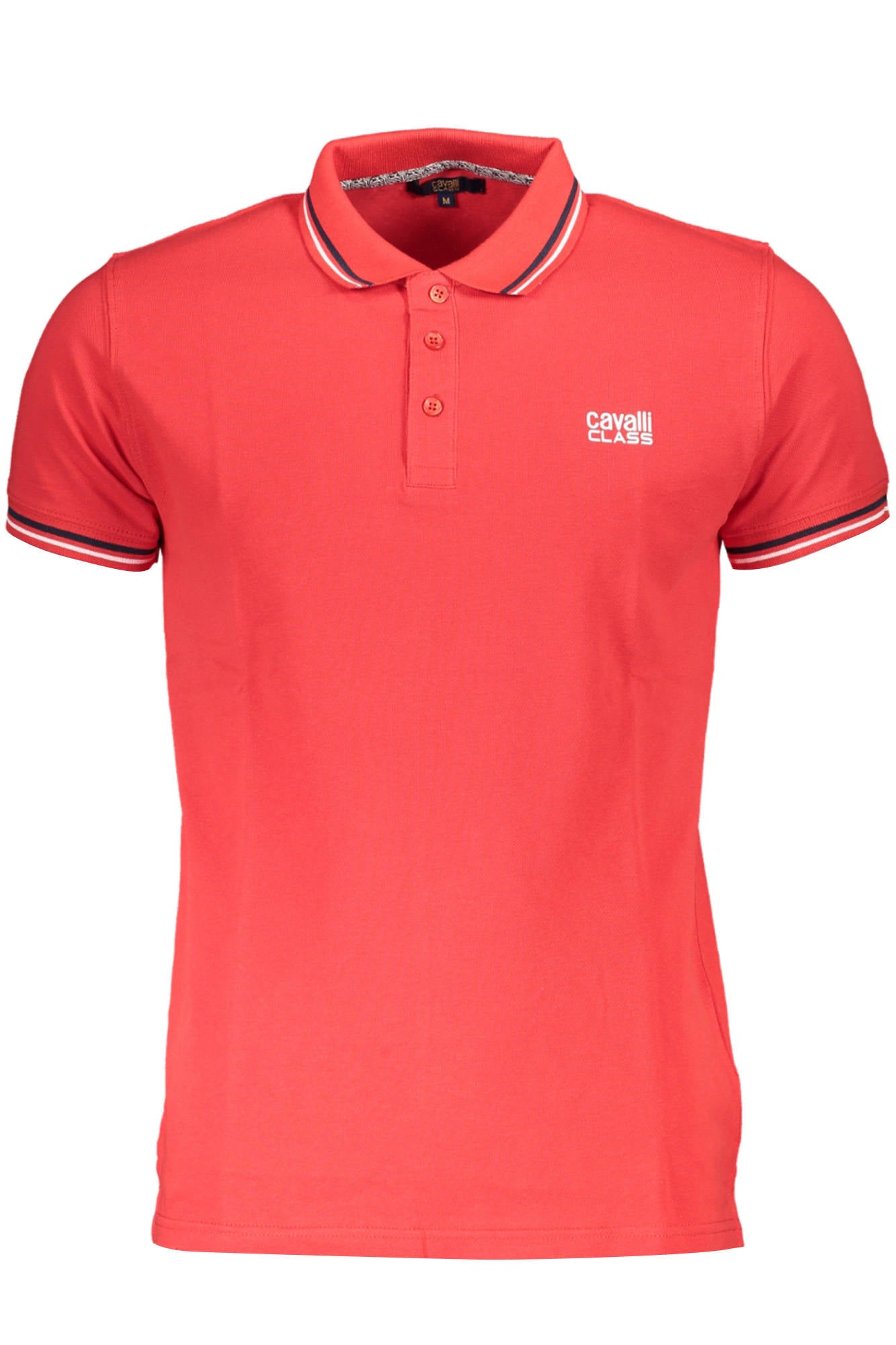 CAVALLI CLASS POLO KURZARM HERREN ROT Hauptbild