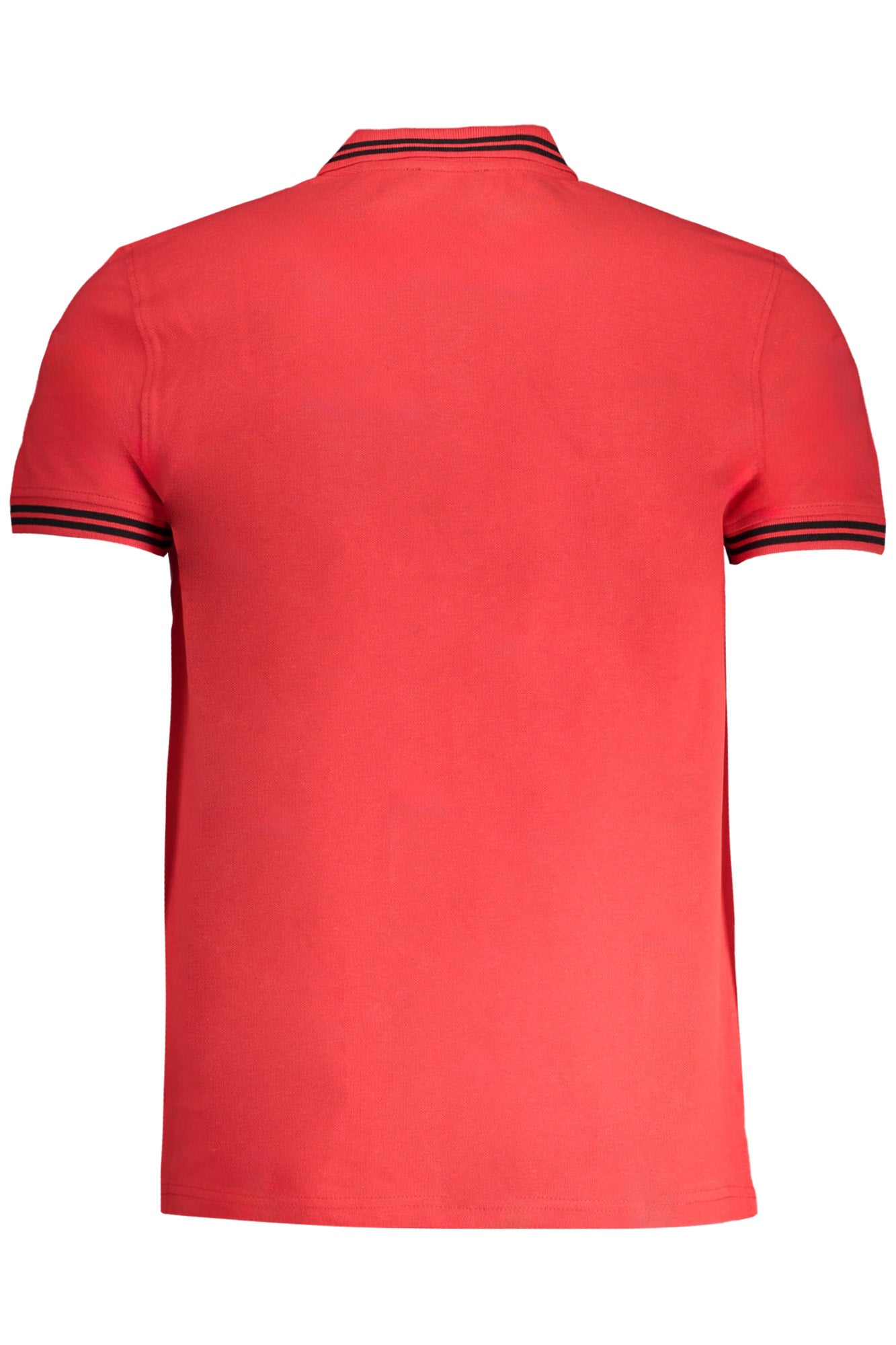 CAVALLI CLASS HERREN-KURZÄRMELIGES POLOSHIRT ROT Zweitbild