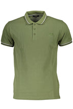 CAVALLI CLASS POLO KURZARM HERREN GRÜN