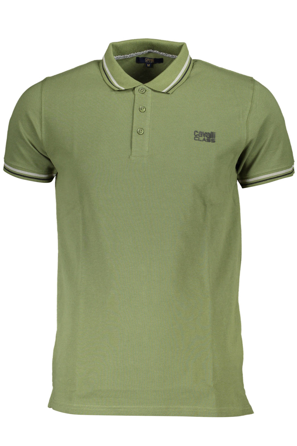 CAVALLI CLASS POLO KURZARM HERREN GRÜN