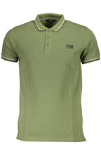 CAVALLI CLASS POLO KURZARM HERREN GRÜN