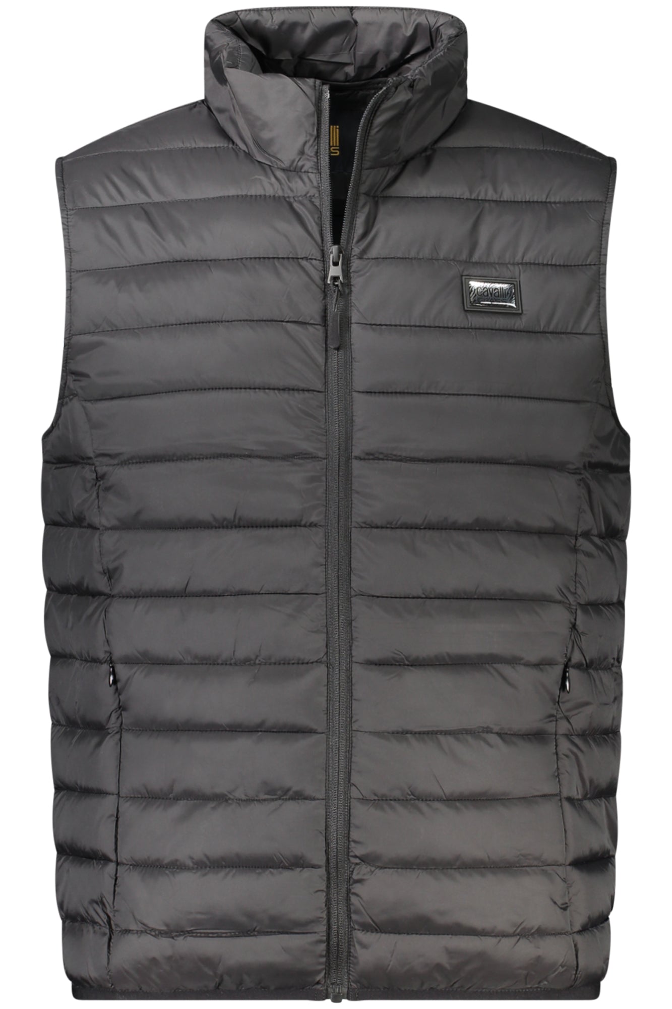CAVALLI CLASS Men's Jacket Blue Sleeveless – Lightweight Autumn Jacket with Logo Secondary image