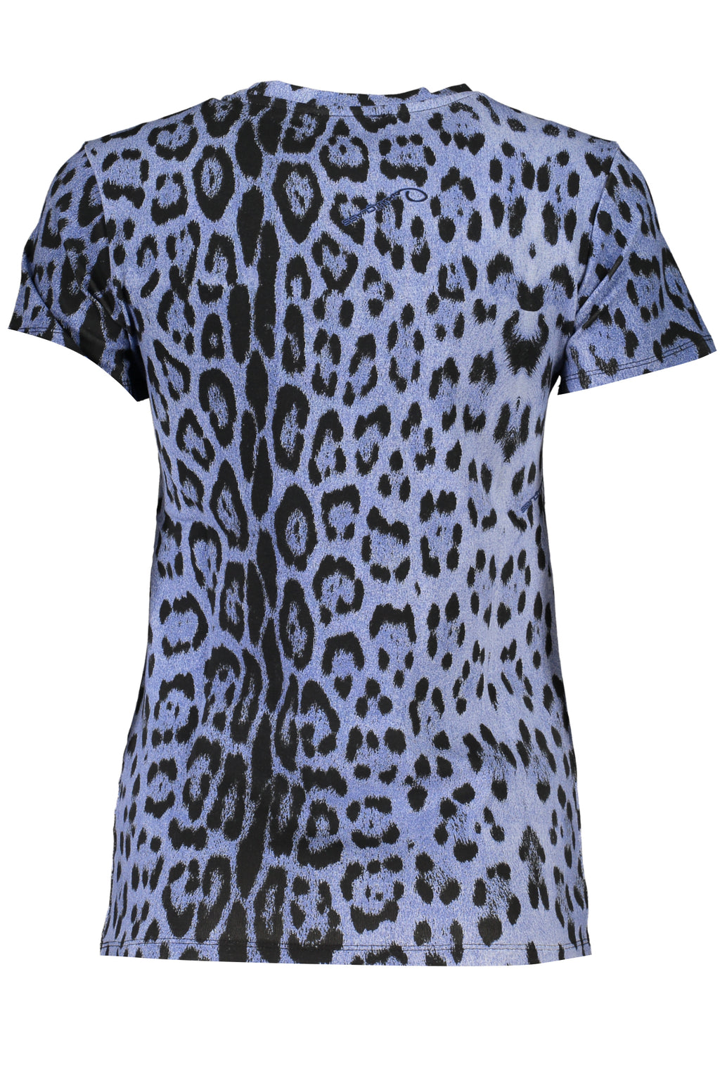 CAVALLI CLASS DAMEN KURZARM T-SHIRT BLAU