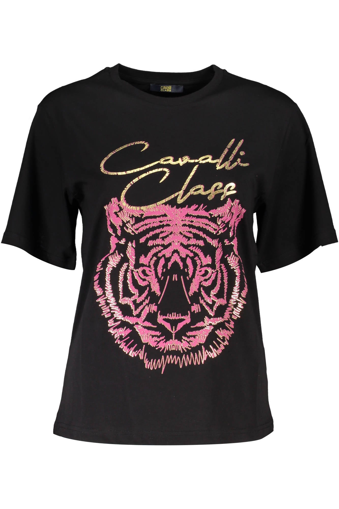 CAVALLI CLASS KURZARM-T-SHIRT DAMEN SCHWARZ Hauptbild