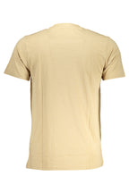 CAVALLI CLASS HERREN-KURZÄRMELIGES T-SHIRT BEIGE