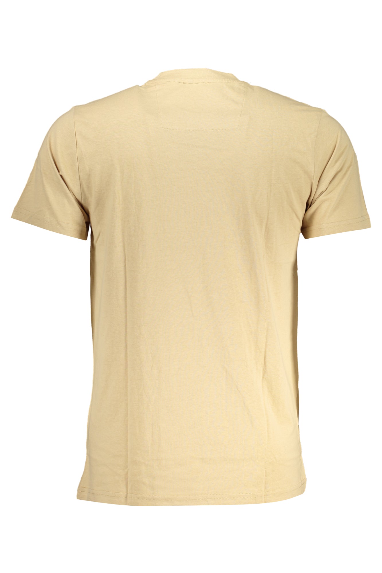 CAVALLI CLASS HERREN-KURZÄRMELIGES T-SHIRT BEIGE