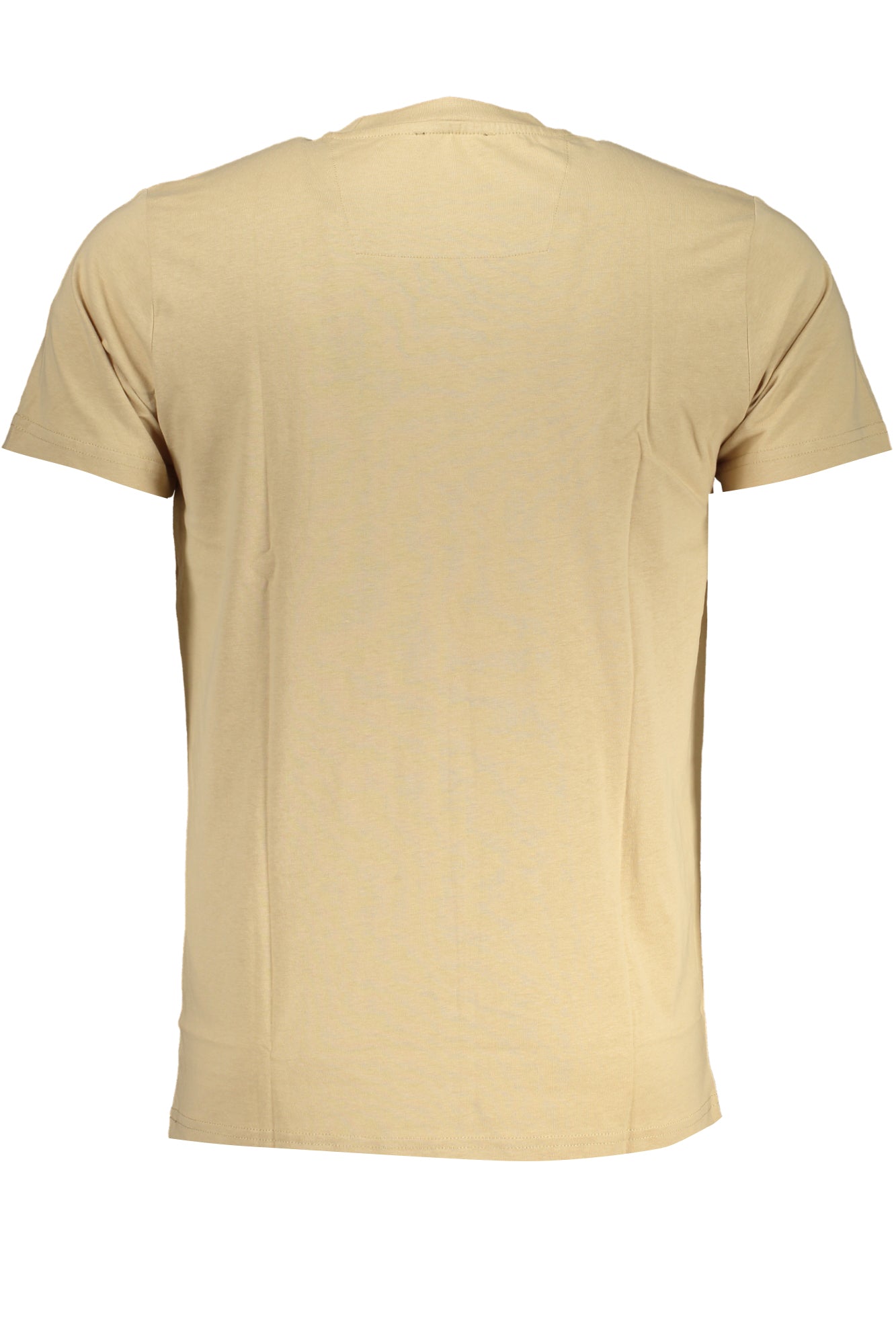 Cavalli Class Herren T-Shirt Kurzarm Rot – 100% Baumwolle für Sommer Beige
