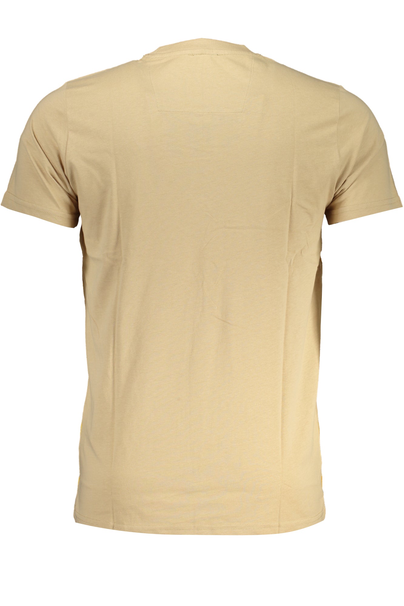 Cavalli Class Grünes Kurzärmeliges Herren-T-Shirt Beige