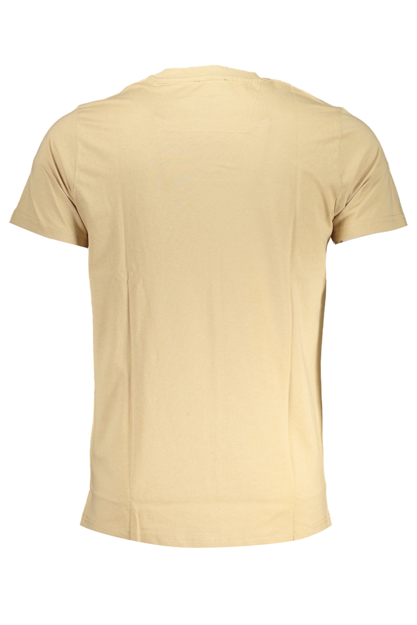 Cavalli Class Herren-Kurzarm-T-Shirt Rot Beige