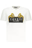 CAVALLI CLASS KURZARM-T-SHIRT HERREN WEISS