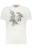 CAVALLI CLASS KURZARM-T-SHIRT HERREN WEISS