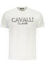 Cavalli Class Kurzarm-T-Shirt Herren Weiss Weiß