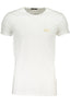 CAVALLI CLASS HERREN-KURZÄRMELIGES T-SHIRT WEISS