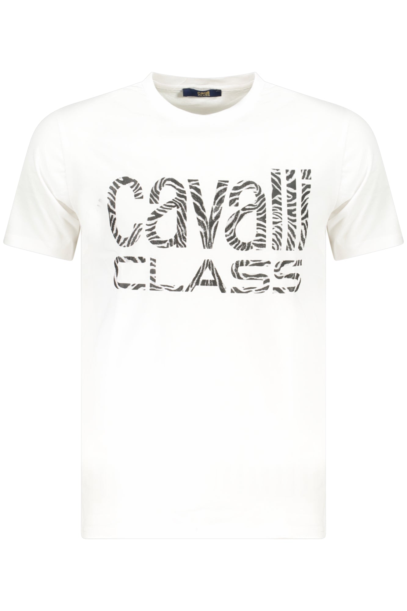 CAVALLI CLASS KURZARM-T-SHIRT HERREN WEISS Hauptbild