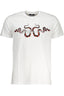 CAVALLI CLASS HERREN-KURZÄRMELIGES T-SHIRT WEISS