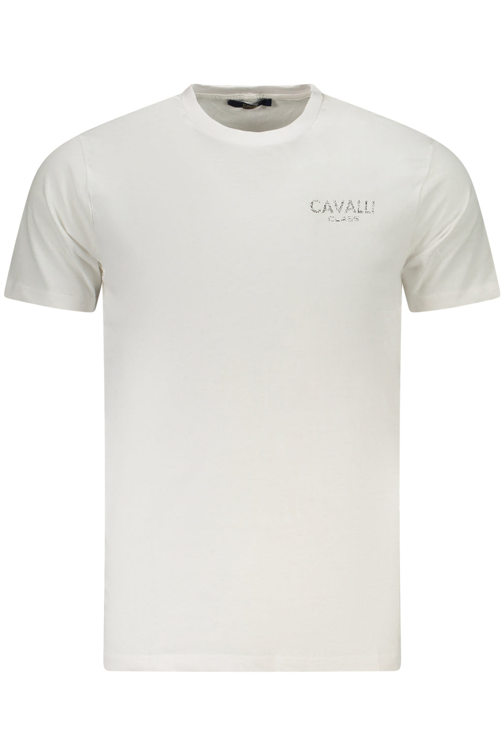 CAVALLI CLASS KURZARM-T-SHIRT HERREN WEISS