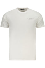 CAVALLI CLASS KURZARM-T-SHIRT HERREN WEISS