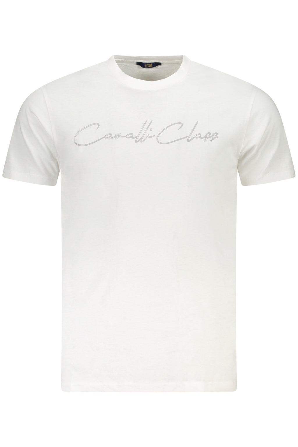 CAVALLI CLASS KURZARM-T-SHIRT HERREN WEISS