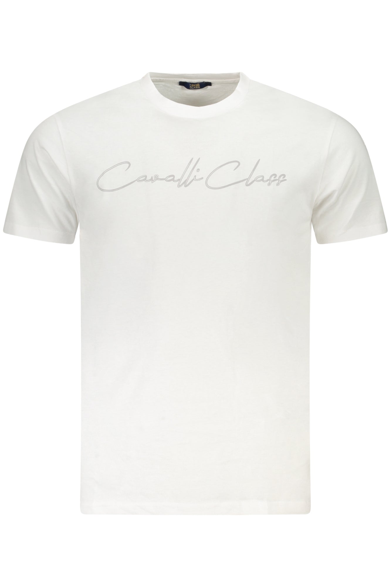 CAVALLI CLASS KURZARM-T-SHIRT HERREN WEISS