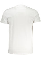 CAVALLI CLASS HERREN-KURZÄRMELIGES T-SHIRT WEISS