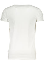 CAVALLI CLASS HERREN-KURZÄRMELIGES T-SHIRT WEISS