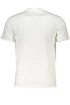 CAVALLI CLASS HERREN-KURZÄRMELIGES T-SHIRT WEISS