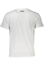 CAVALLI CLASS KURZARM-T-SHIRT HERREN WEISS