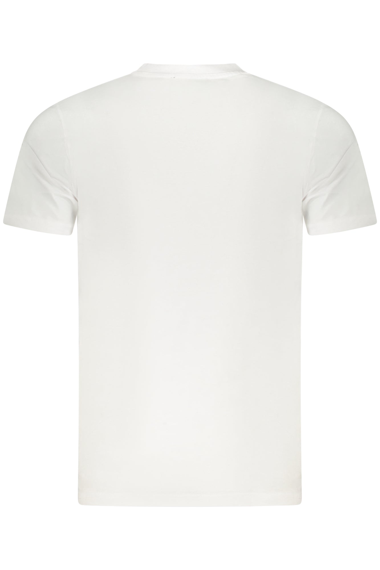 Cavalli Class Kurzarm-T-Shirt Herren Blau Weiß