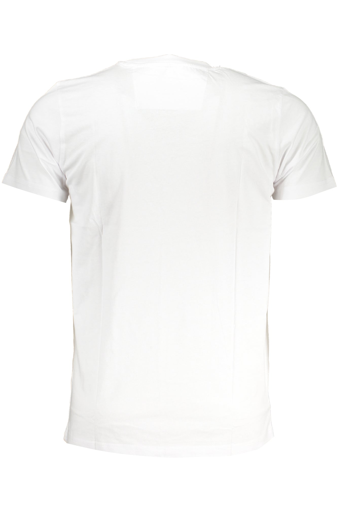 CAVALLI CLASS HERREN-KURZÄRMELIGES T-SHIRT WEISS