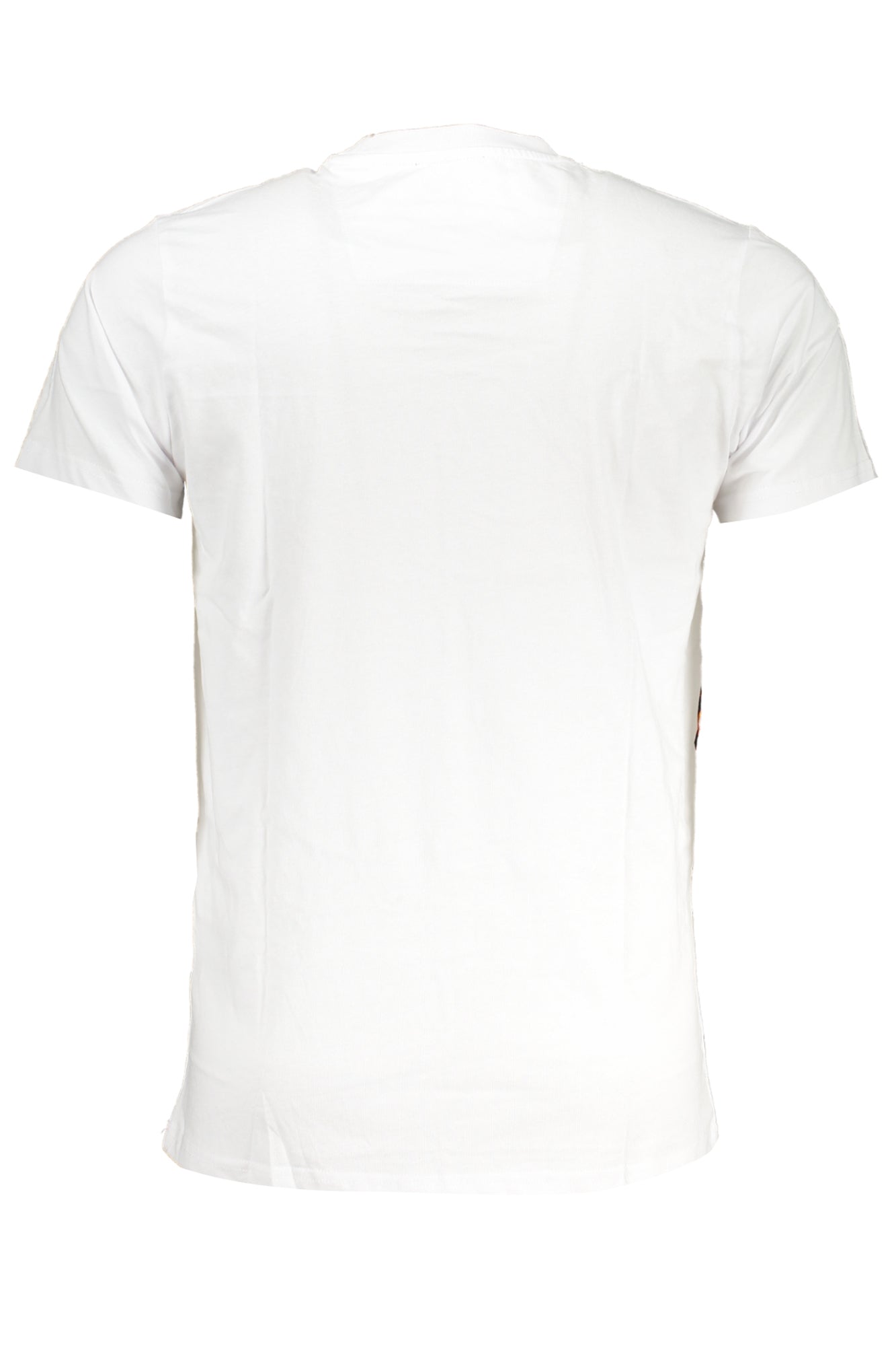 CAVALLI CLASS HERREN-KURZÄRMELIGES T-SHIRT WEISS