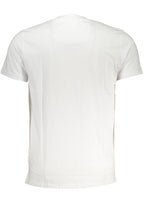 CAVALLI CLASS HERREN-KURZÄRMELIGES T-SHIRT WEISS
