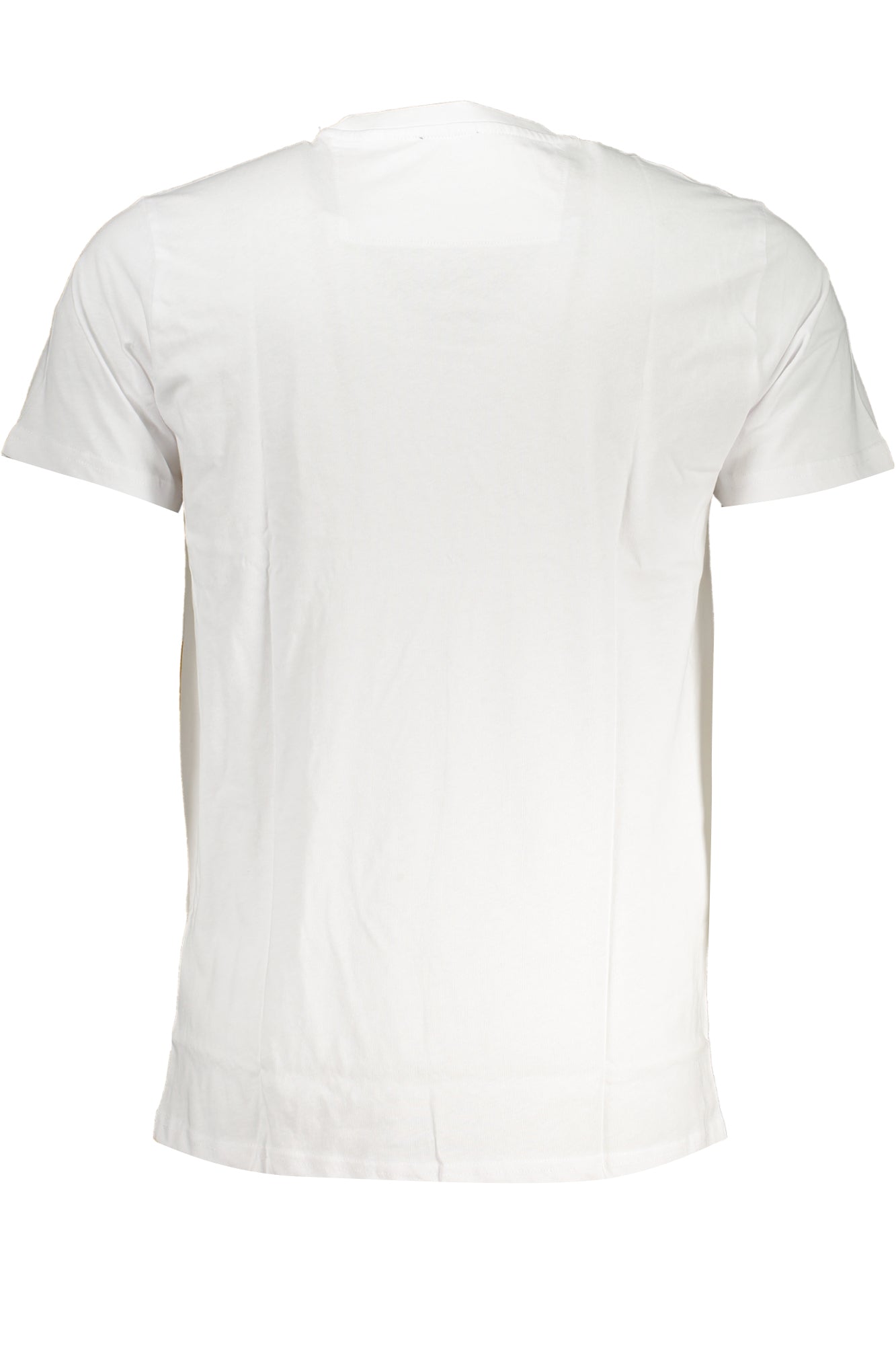 Cavalli Class Herren-Kurzärmeliges T-Shirt Weiss Weiß