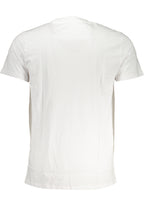 CAVALLI CLASS HERREN-KURZÄRMELIGES T-SHIRT WEISS