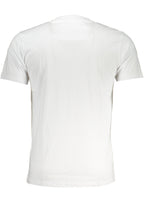 CAVALLI CLASS HERREN-KURZÄRMELIGES T-SHIRT WEISS
