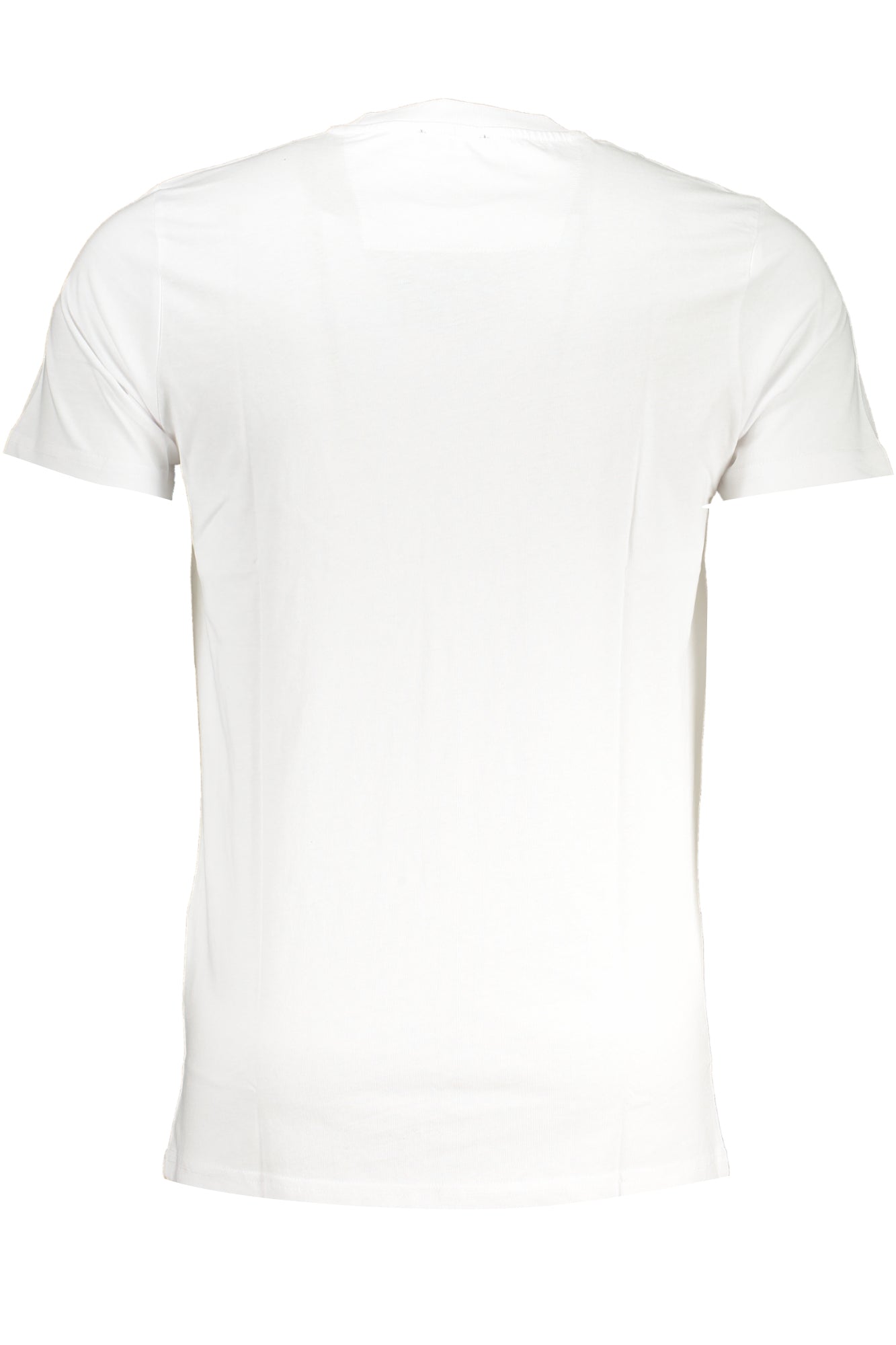 CAVALLI CLASS HERREN-KURZÄRMELIGES T-SHIRT WEISS