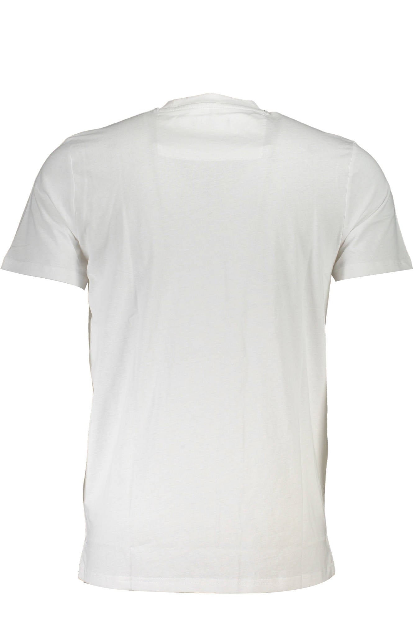 CAVALLI CLASS HERREN-KURZÄRMELIGES T-SHIRT WEISS