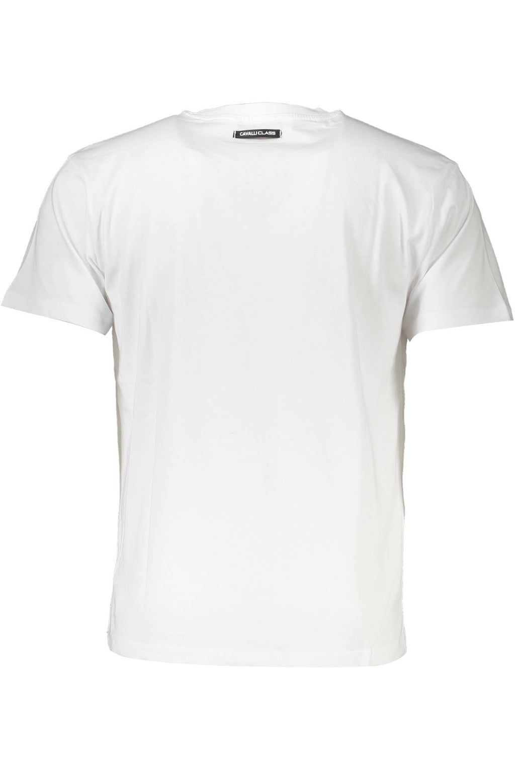 CAVALLI CLASS KURZARM-T-SHIRT HERREN WEISS