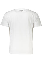 CAVALLI CLASS KURZARM-T-SHIRT HERREN WEISS