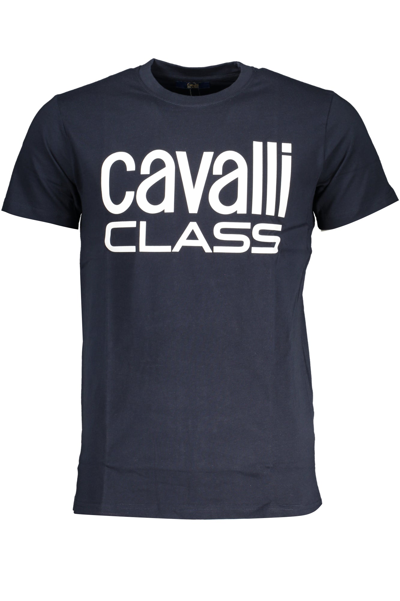 CAVALLI CLASS HERREN-KURZÄRMELIGES T-SHIRT BLAU Hauptbild