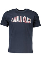 CAVALLI CLASS T-SHIRT KURZARM HERREN BLAU